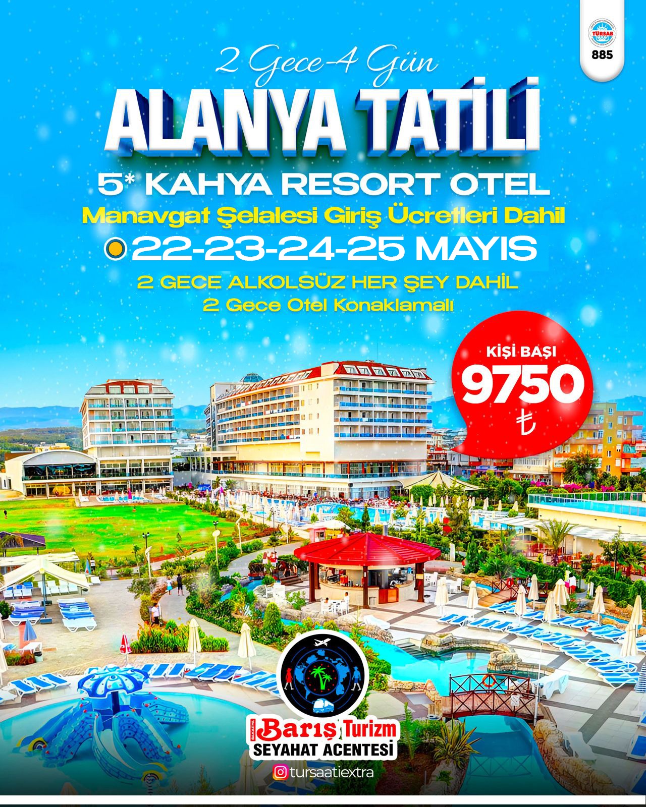 Her Şey Dahil Alanya Tatil Turu